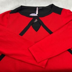 LOVE be DESIGN women’s size 1X - very soft & Luxurious Elegant dressy look